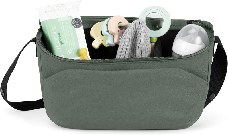 JOOLZ Organiser - Compact Accessory for Baby Stroller, Pushchair or Buggy - Easy to Attach - Baby Must Have Travel Essential- Extra Storage - Compatible with GEO/AER/HUB/Day Collections (Forest Green) - Image 2